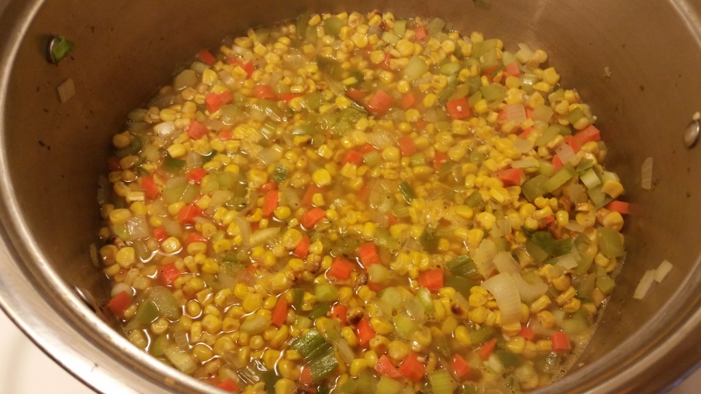 Summertime Kickin’ Crab and Corn Chowder – The Natural Influence