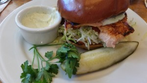 The Kettle - salmon sandwich