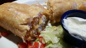 el paso cantina - chicken cream cheese chimichanga