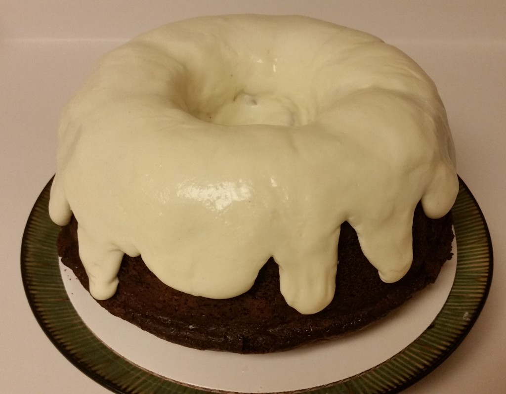 Chocolate Eggnog Cake With Eggnog Icing – The Natural Influence