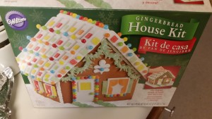 gingerbread house - box