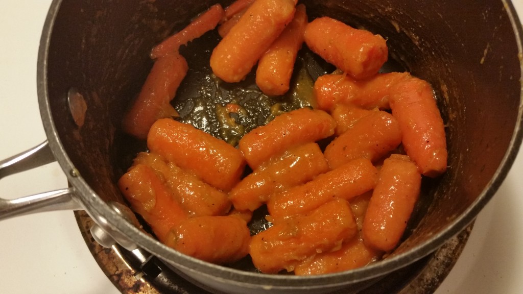 Honey Ginger Glazed Carrots The Natural Influence   Honey Ginger Carrots Cooking 1024x576 