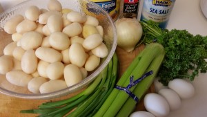 Irish potato salad - ingredients